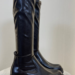 BOTA ALTA PLANA MARRON MELISA