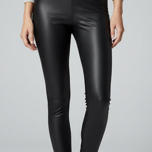 LEGGIN EFECTO SATINADO CON PELITO INTERIOR