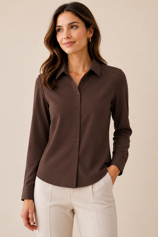 CAMISA BASICA ELASTICA