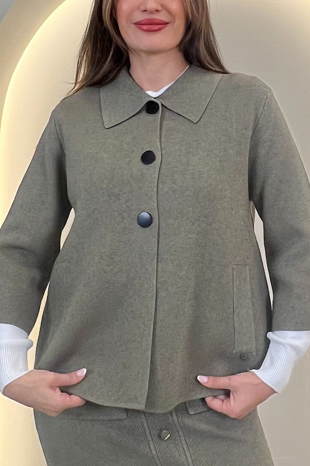 CHAQUETA PUNTO BIANCA