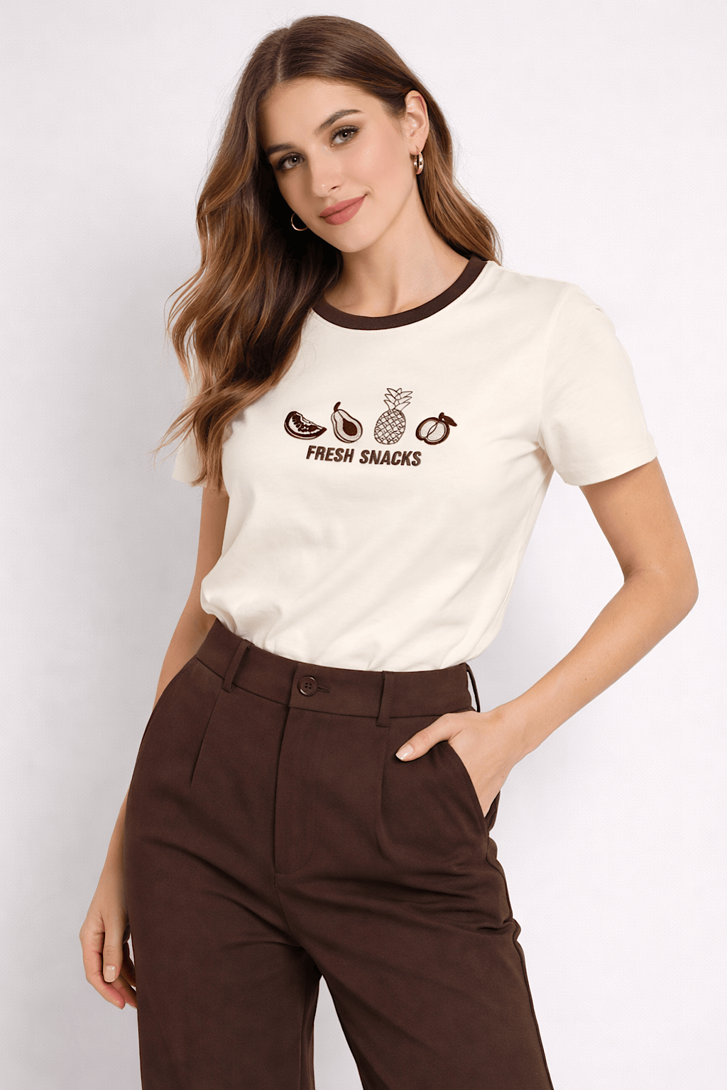 TEE-SHIRT MANCHES COURTES FRESH SNACKS