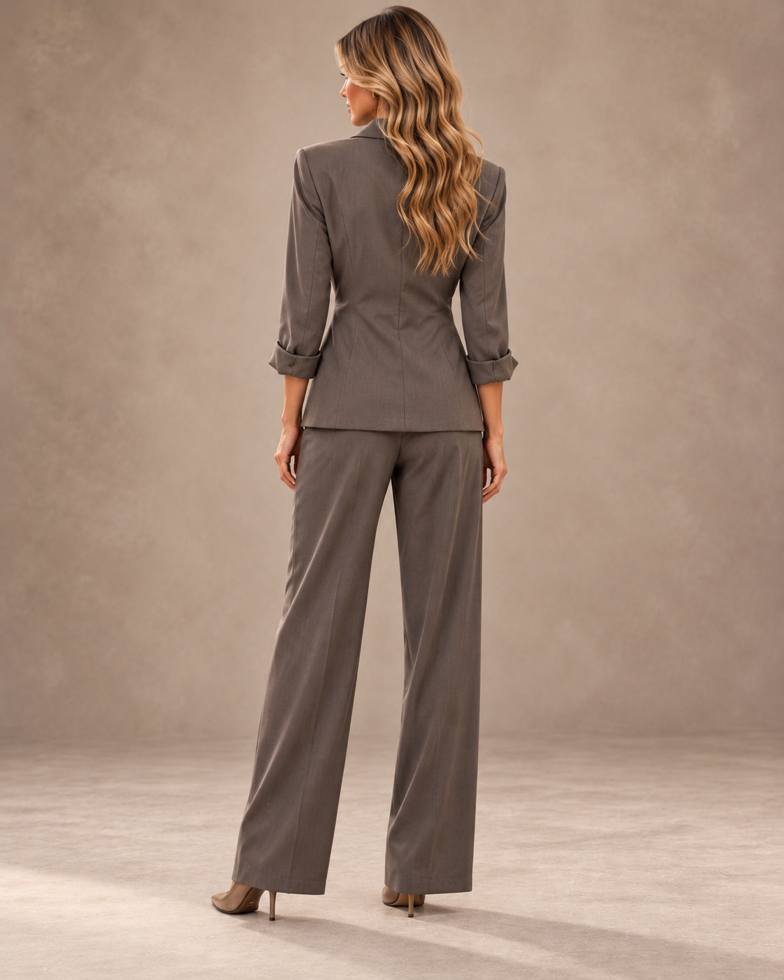 CONJUNTO BLAZER Y PANTALON VESTIR