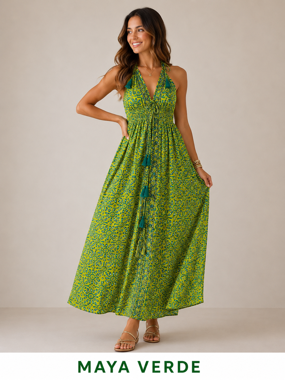 VESTIDO SEDA KIARA