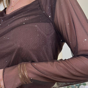 CAMISETA GASA ASIMETRICA