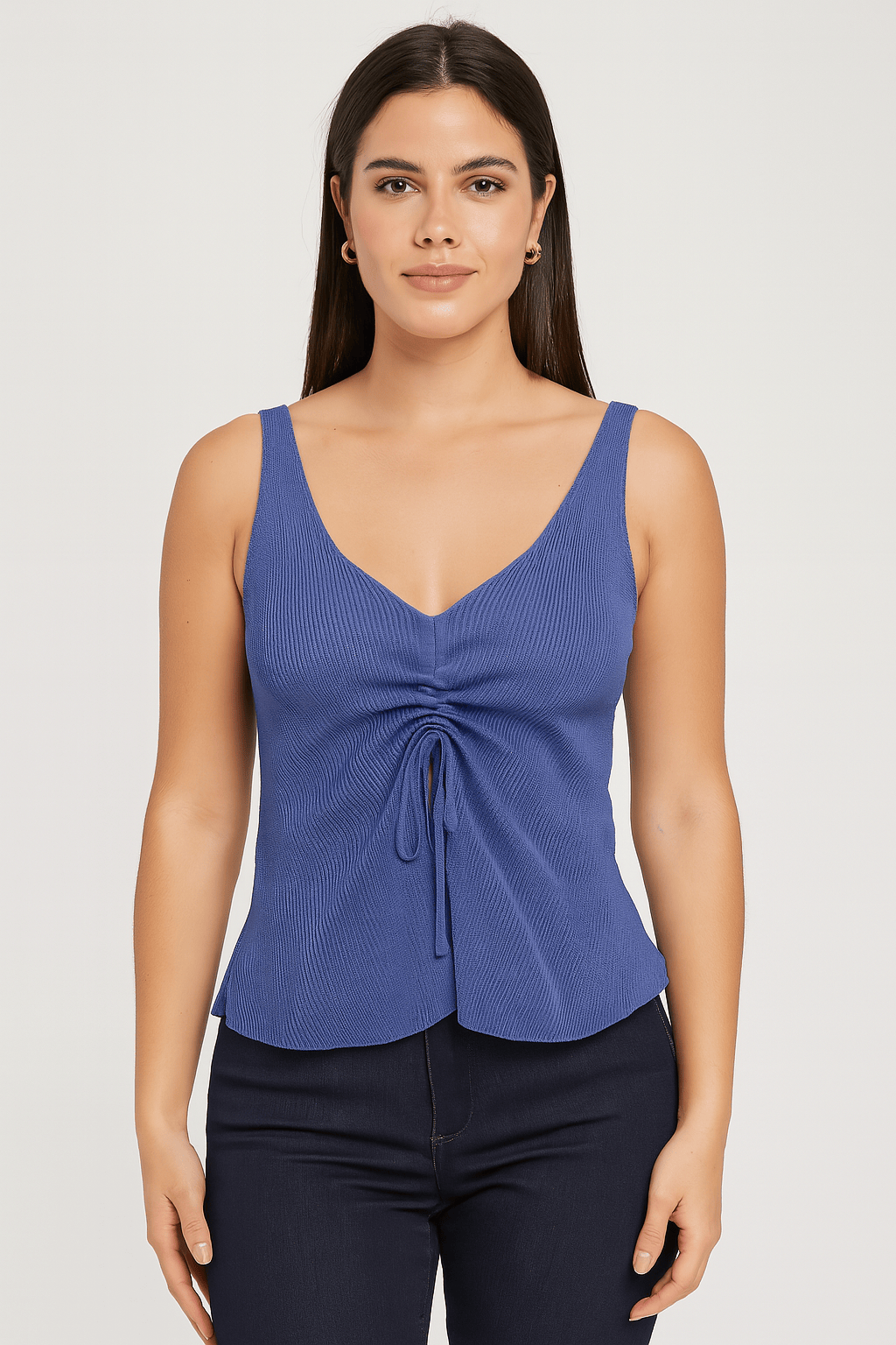 CAMISETA PUNTO FRUNCE