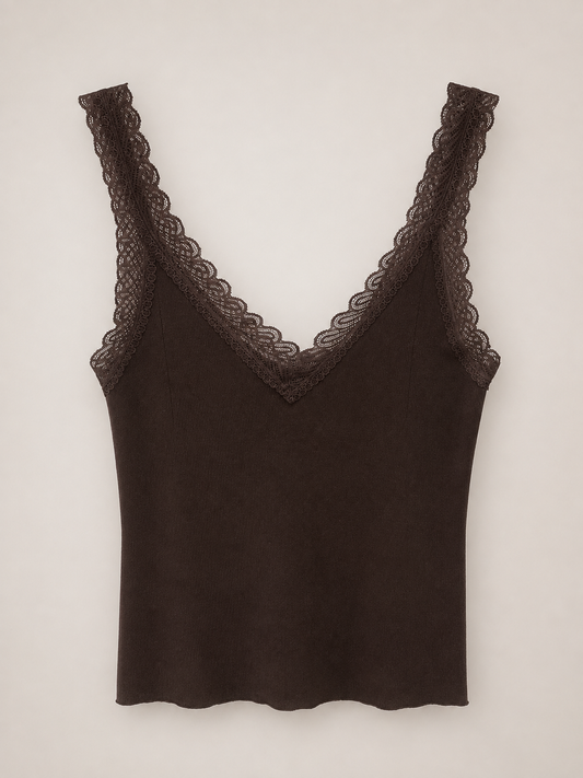 CAMISETA PUNTO PUNTILLA CLEO