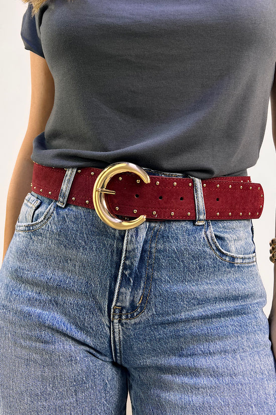 CINTURON TACHUELAS LUNA