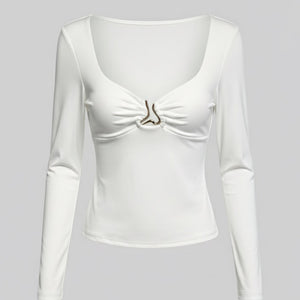 CAMISETA ESCOTE DETALLE