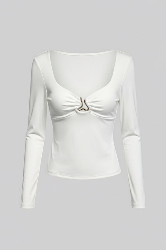 CAMISETA ESCOTE DETALLE