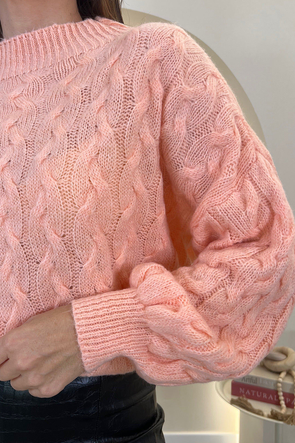 JERSEY TRENZADO OVERSIZE