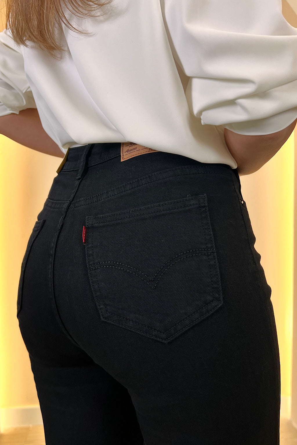 PANTALON VAQUERO WIDELEG CORE