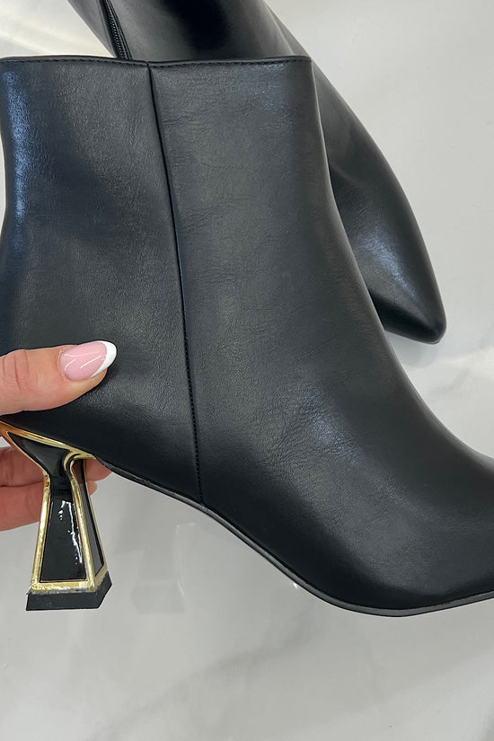 BOTIN TACON DORADO ELENA