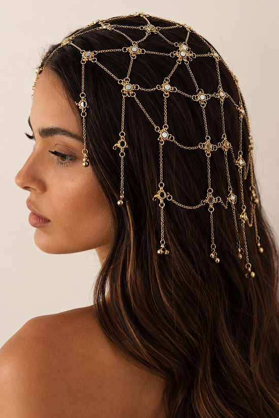 TOCADO BOHO ESPEJOS ANAIS