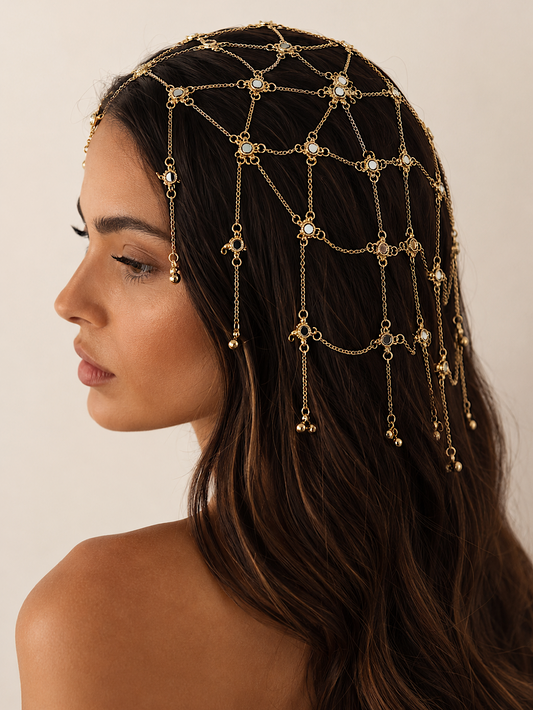 TOCADO BOHO ESPEJOS ANAIS