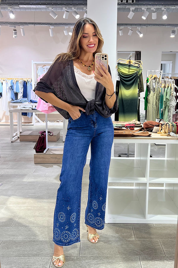 PANTALON VAQUERO MANDALA