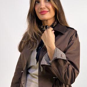 CHAQUETA FORRO CUADROS