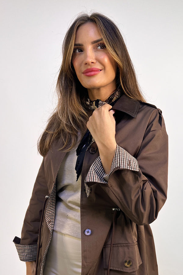 CHAQUETA FORRO CUADROS