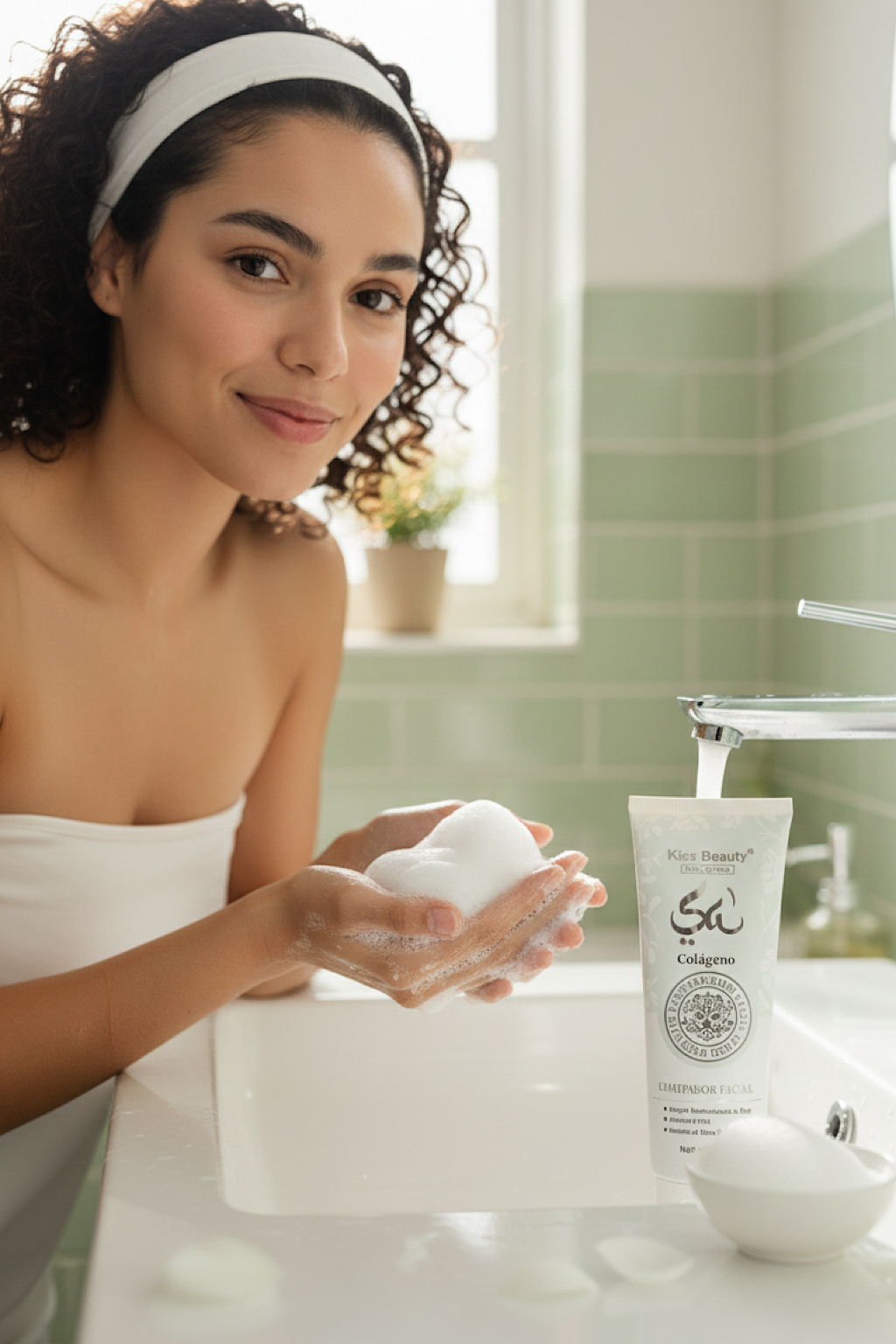LIMPIADOR FACIAL HIDRATANTE CON COLAGENO Y EFECTO ILUMINADOR