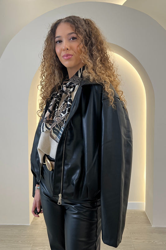 CHAQUETA POLIPIEL SAMIRA