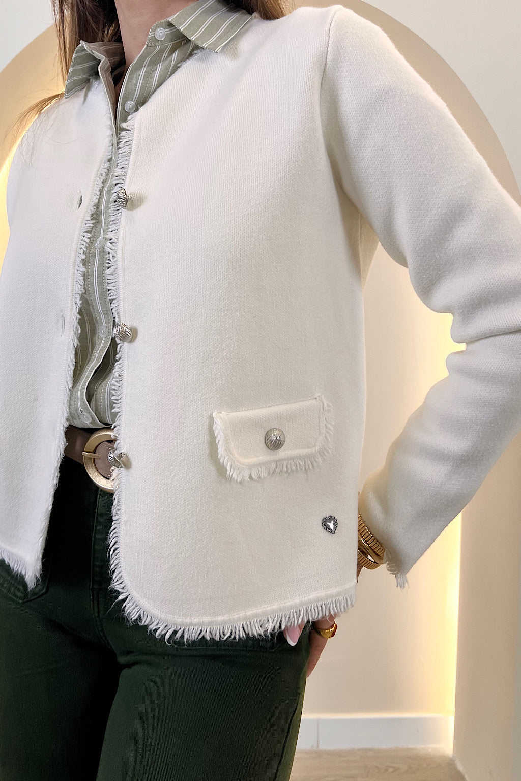 CHAQUETA PUNTO GRUESO LIBIA