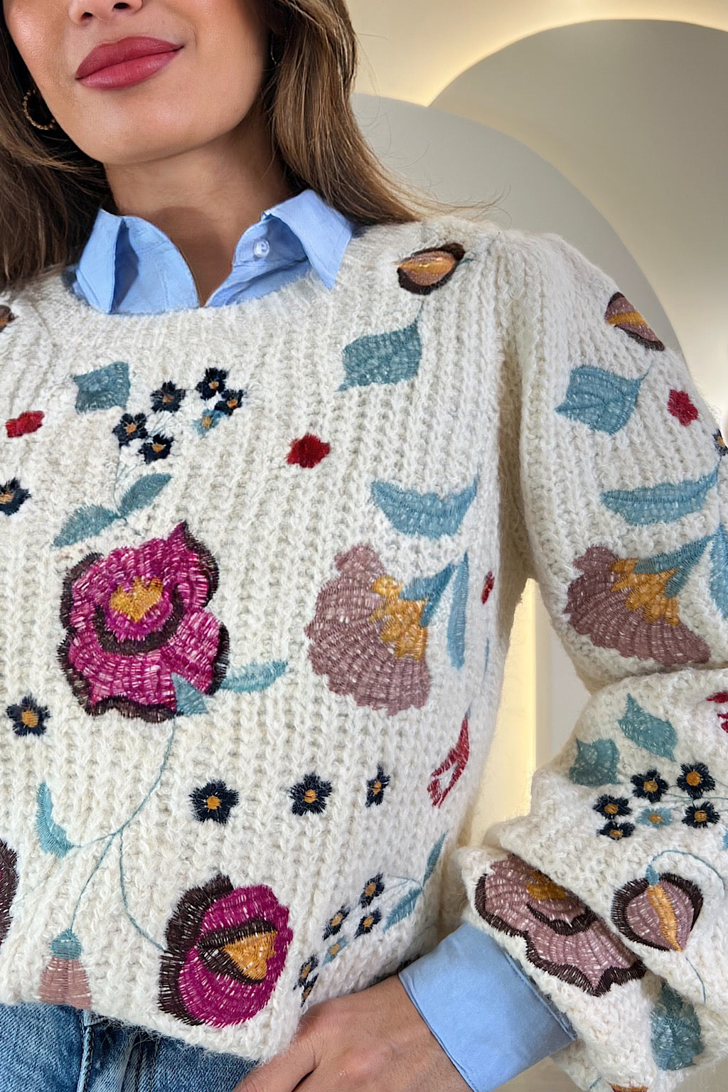 JERSEY BORDADOS VERSALLES