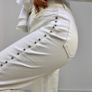 PANTALON TACHUELA BLANCO ALORA