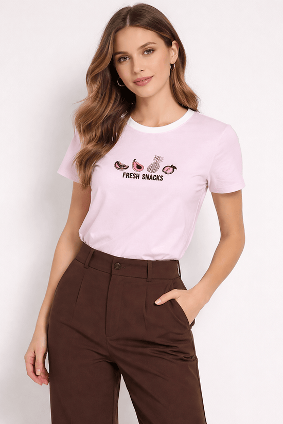 TEE-SHIRT MANCHES COURTES FRESH SNACKS