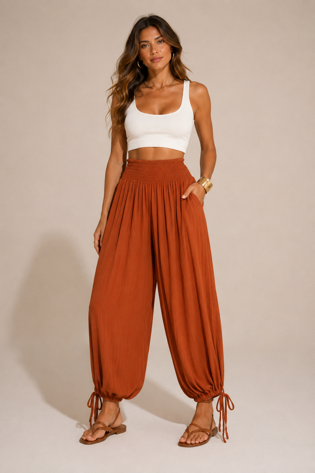PANTALON BOMBACHO ALICIA