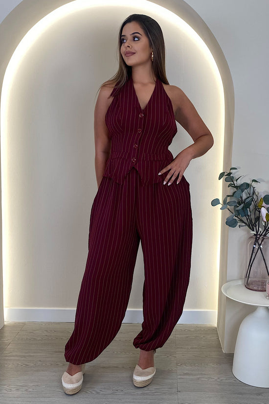 CONJUNTO DOS PIEZAS RAYAS VICTORIA