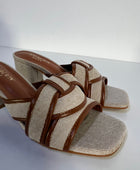 SANDALIA TACON ROMINA CAMEL