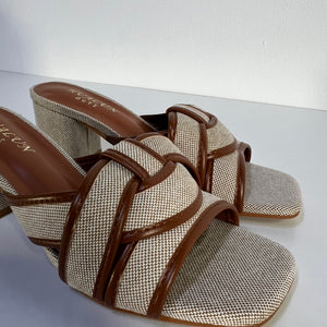 SANDALIA TACON ROMINA CAMEL