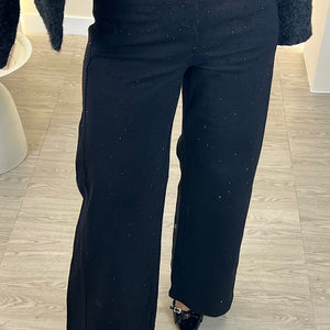 PANTALON CRISTALES BLACK