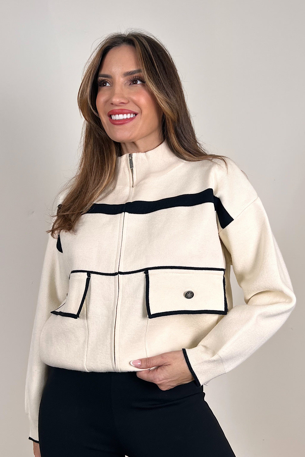 REBECA CREMALLERA RAYAS