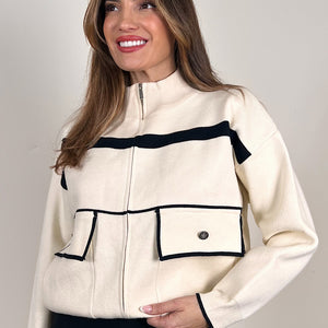 REBECA CREMALLERA RAYAS