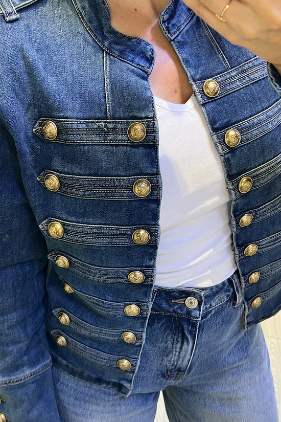 CHAQUETA DENIM BOTONES URBAN