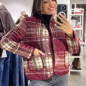 CHAQUETA CUADRO ESCOCES