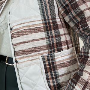 CHAQUETA CUADRO ESCOCES