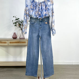 PANTALON VAQUERO WIDE LEG LAURA