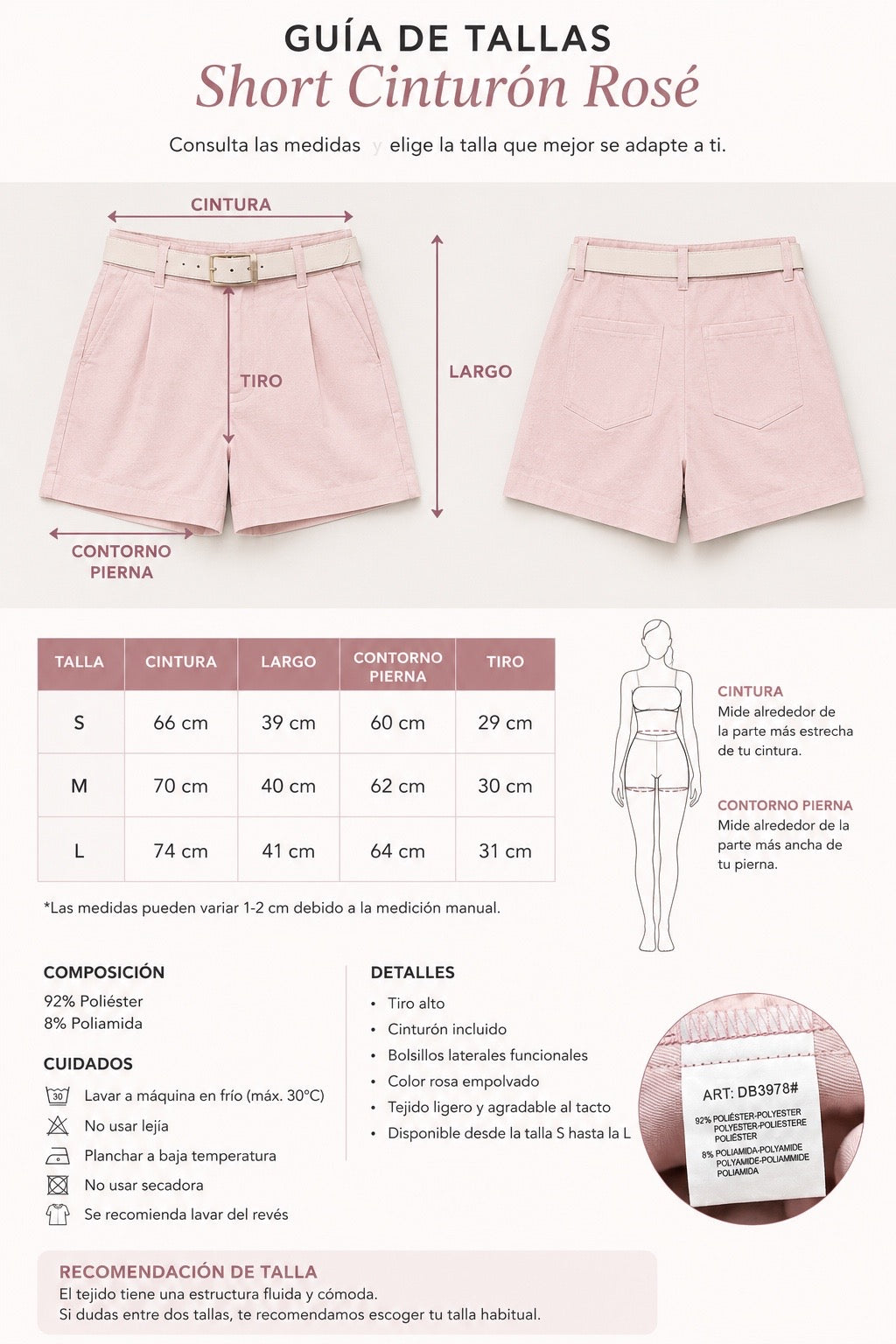 SHORT VESTIR MELISSA