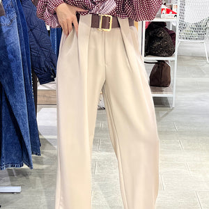 PANTALON ANCHO VESTIR CINTURON