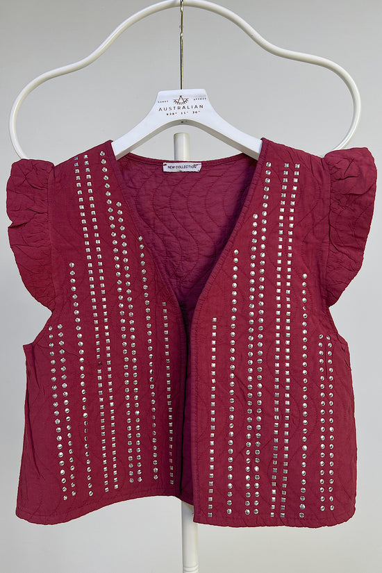 CHALECO TACHUELAS PAULA