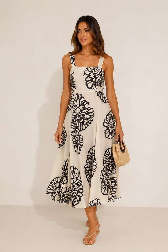 VESTIDO FLORES LAUREN
