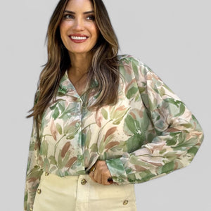 CAMISA FLUIDA ESTAMPADA