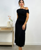 VESTIDO NEGRO TIRANTE ANCHO ALMA