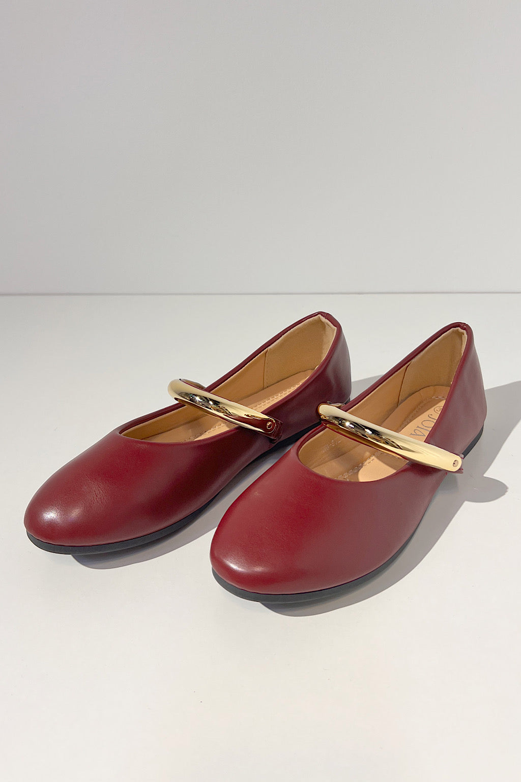 ZAPATO BAILARINA RUBY GRANATE
