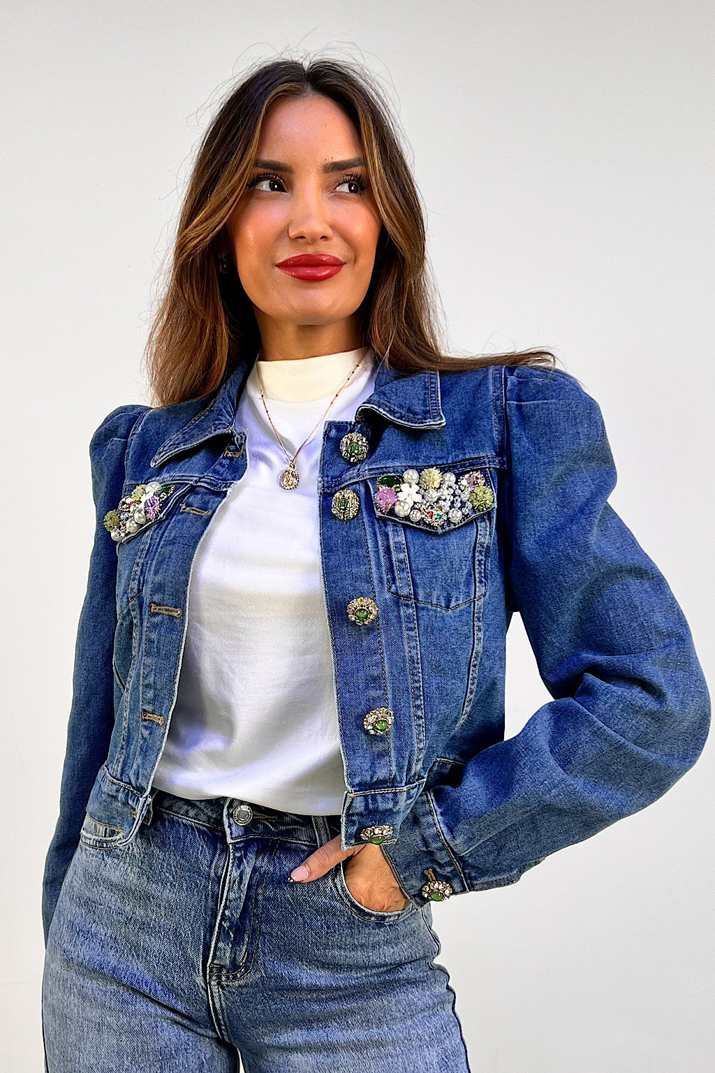 CAZADORA VAQUERA JOYA