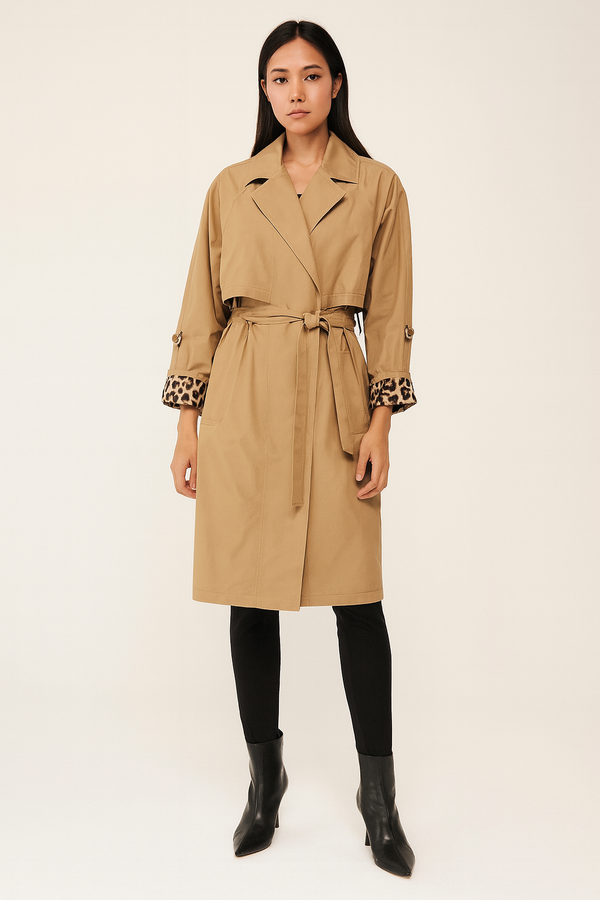 GABARDINA SEFARI LEOPARDO