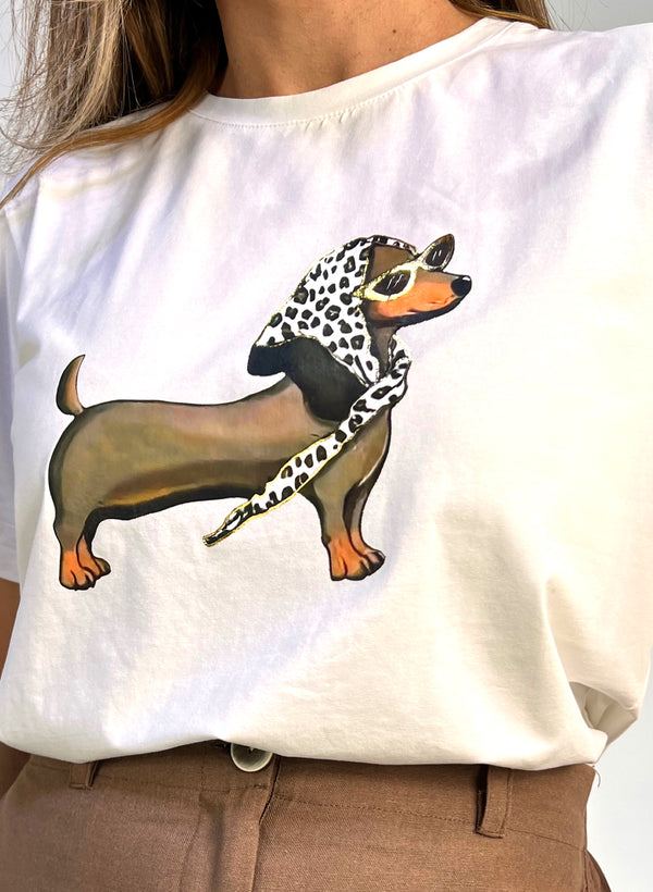 CAMISETA PERRITO PAÑUELO