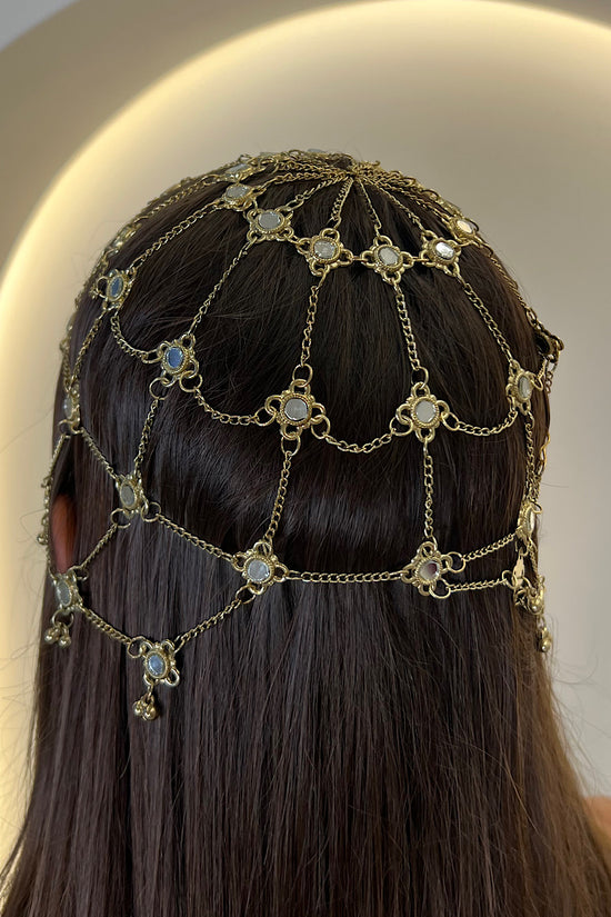 TOCADO BOHO ESPEJOS ANAIS