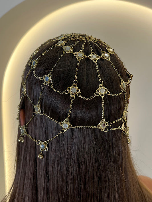 TOCADO BOHO ESPEJOS ANAIS